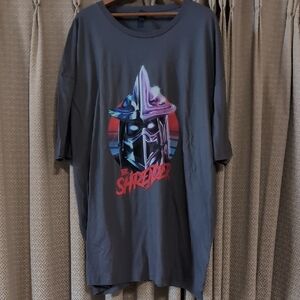 Men's Size 4X Shredder Teenage Mutant Turtles 80's Style Graphic Tee